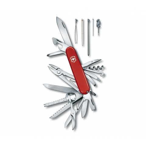 VICTORINOX SWISS CHAMP MEDIUM POCKET KNIFE WITH 33 FUNCTIONS 