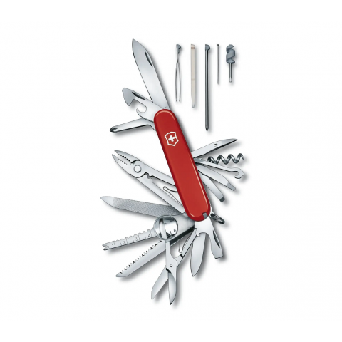 VICTORINOX LENKTINIS PEILIS SWISS CHAMP VICTORINOX LENKTINIS PEILIS SWISS CHAMP
