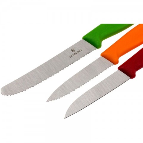 VICTORINOX SWISS CLASSIC PARING KNIFE SET, 3 PIECES