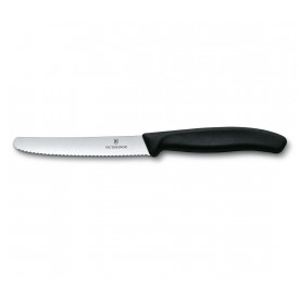 SWISS CLASSIC TOMATO AND TABLE KNIFE SET, 2 PIECES black