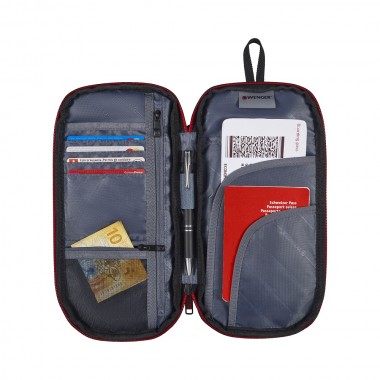 WENGER TRAVEL DOCUMENT ORGANIZER  WITH RFID PROTECTION