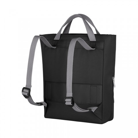 WENGER MOTION VERTICAL TOTE 15.6'' LAPTOP TOTE WITH TABLET POCKET, Chic Black WENGER MOTION VERTICAL TOTE 15.6'' LAPTOP TOTE WITH TABLET POCKET, Chic Black