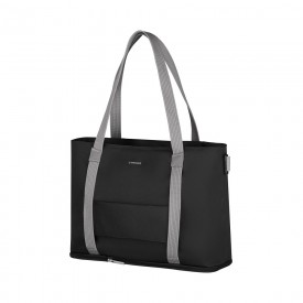 WENGER MOTION DELUXE TOTE 15.6'' LAPTOP TOTE WITH TABLET POCKET, Chic Black
