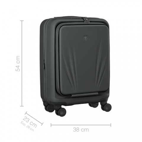 WENGER SKYON, HARDSIDE CARRY-ON, Anthracite