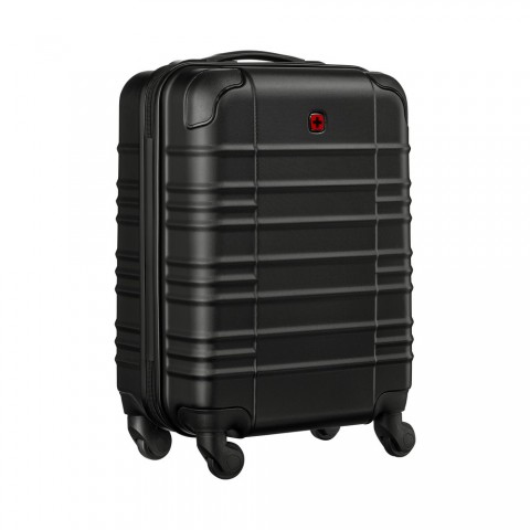 WENGER AMPLAR CARRY-ON HARDSIDE CASE Black WENGER AMPLAR CARRY-ON HARDSIDE CASE Black
