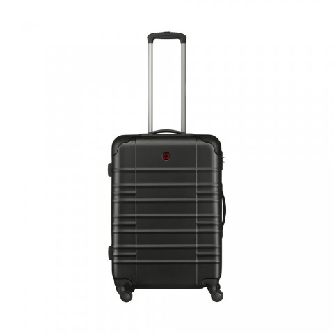 Buy WENGER AMPLAR MEDIUM HARDSIDE CASE Black – Dimensions  46w x 65h x 26d cm Only 119.95€ | BrandGear.eu