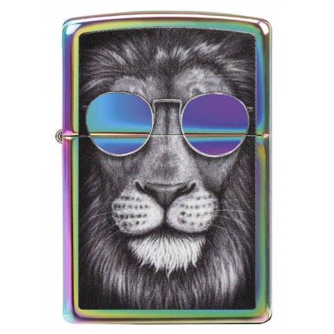 Zippo Lighter 151CI407606 Lion in Sunglasses Zippo Lighter 151CI407606 Lion in Sunglasses
