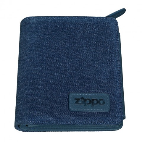 Buy ZIPPO DENIM ZIPPER WALLET – 										Part of the brand new denim range from Zippo Only 49.95€ | BrandGear.eu