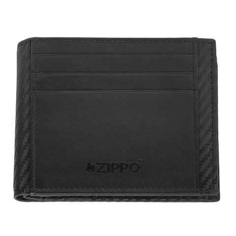 Buy ZIPPO CARBON RANGE WALLET WITH COIN CASE,  Black – 						ZIPPO CARBON RANGE WALLET WITH COIN CASE Only 54.95€ | BrandGear.eu