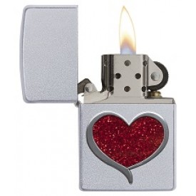 Zippo Lighter 29410 Glitter Heart 