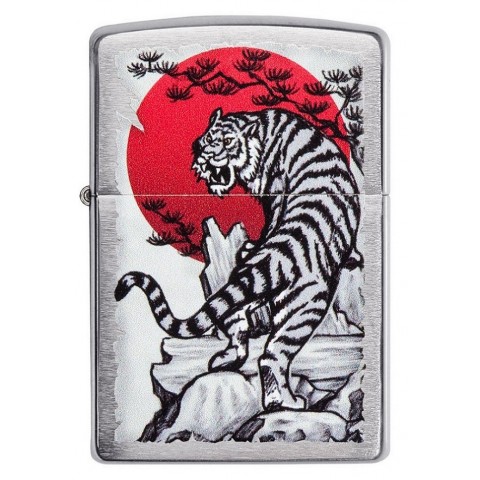 Zippo Lighter 29889 Asian Tiger Design