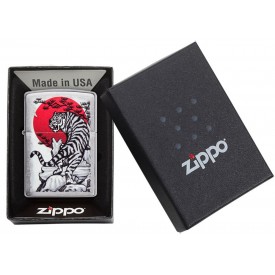 Zippo Lighter 29889 Asian Tiger Design