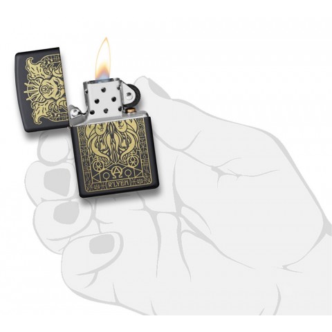 Zippo Lighter 29965 Monster Design