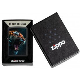 Zippo Lighter 46241 Tiger Roar Design