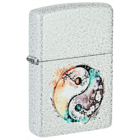 Buy Zippo Lighter 46249 Floral Yin and Yang Design – 
	A Zippo lighter is a refillable, metal lighter manufactured by Zippo Only 52.95€ | BrandGear.eu