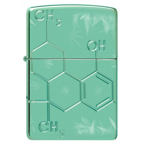 Zippo Lighter 46313 Armor® High Polish Green