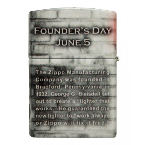 Zippo Lighter 48163 Commemorative collectible Zippo Days/Founder's Day