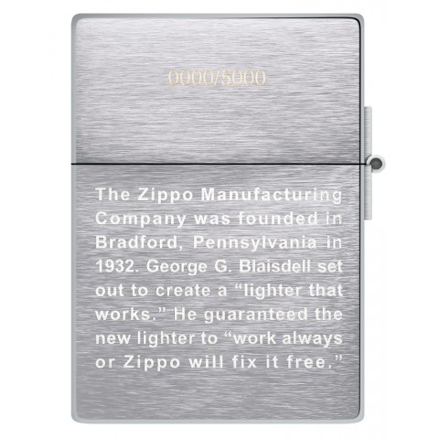 Zippo Lighter 48167 Founder’s Day Web Exclusive Collectible