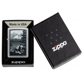 Zippo Lighter 48381 Mountain Lion Design
