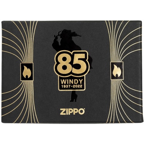 Zippo Lighter 48413 Windy 85th Anniversary Collectible Armor® 