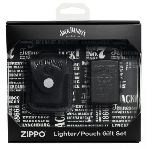 Jack Daniel's® Zippo Lighter and Pouch Gift Set 48460