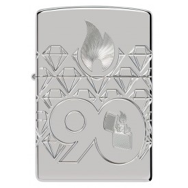 Zippo Lighter 48461 Armor® Zippo 90th Sterling Collectible Limited Edition 