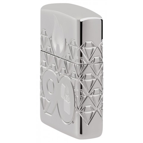 Zippo Lighter 48461 Armor® Zippo 90th Sterling Collectible Limited Edition 