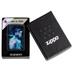 Zippo Lighter 48517 Cyber Woman Design