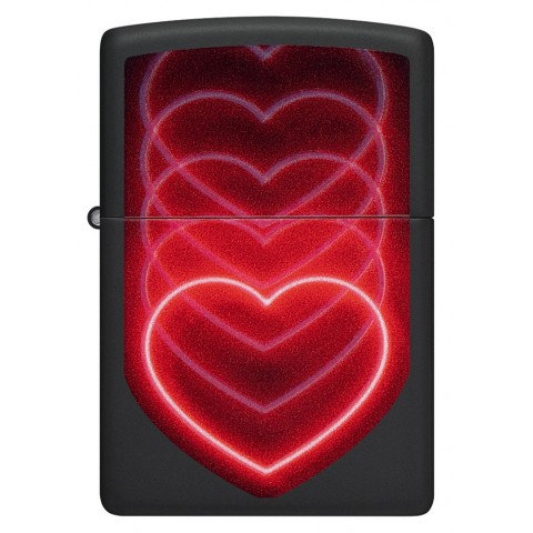 Zippo Lighter 48593 Hearts Design