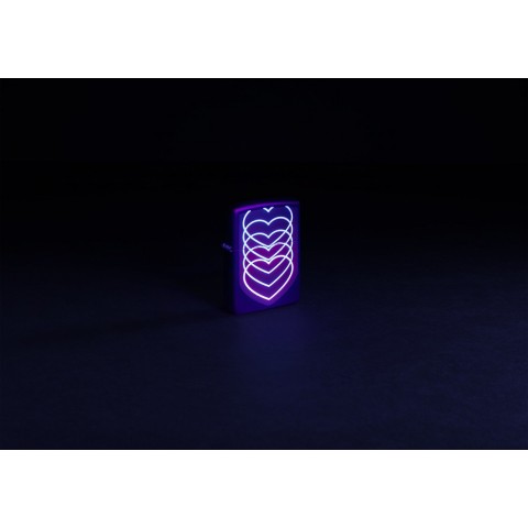 Zippo Lighter 48593 Hearts Design