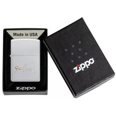 Zippo Lighter 48725 Love Design