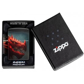 Zippo Lighter 48777 Dragon Design