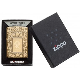 Zippo Lighter 49022 Armor™ The Chinese symbol of Love 