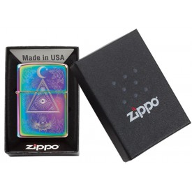 Zippo Lighter 49061 Eye of Providence Design