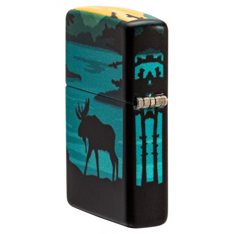 Zippo Lighter 49481 Moose Landscape Design