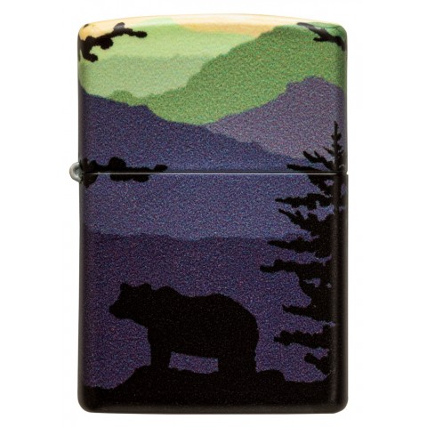 Zippo Lighter 49482 Bear Landscape Design