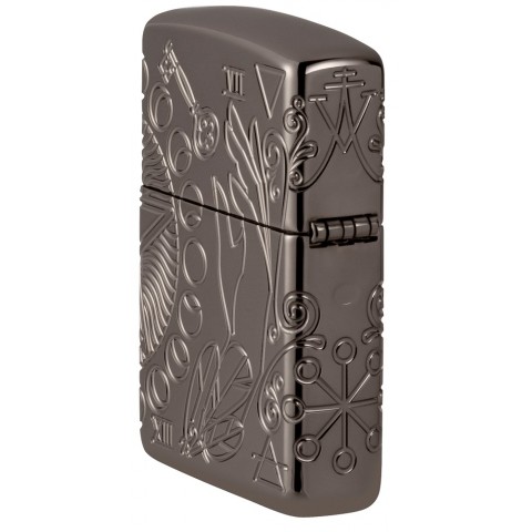 Zippo Lighter 49689 Armor® Wicca Design