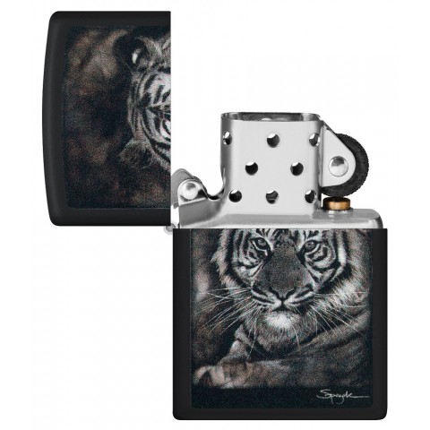 Zippo Lighter 49763 Tiger design
