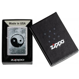 Zippo Lighter 49772 Ying Yang Design