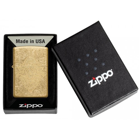 Zippo Lighter 49798 Henna Tattoo Design