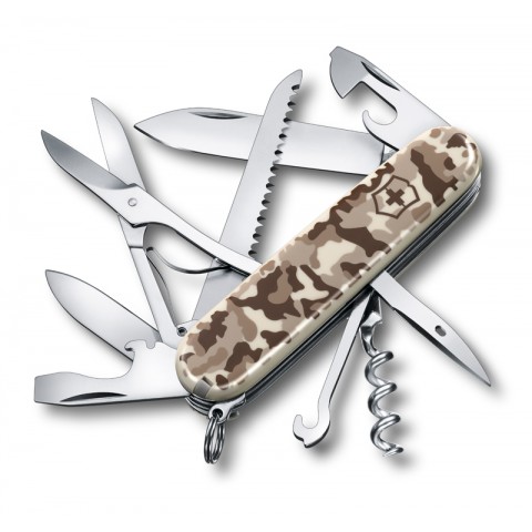 VICTORINOX HUNTSMAN MEDIUM POCKET KNIFE FOR HUNTING Camouflage 