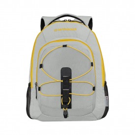 MARS 16" LAPTOP BACKPACK WITH TABLET POCKET Grey / Yellow