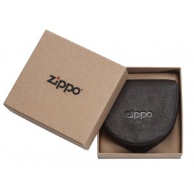 Zippo Leather Coin Pouch Mocha
