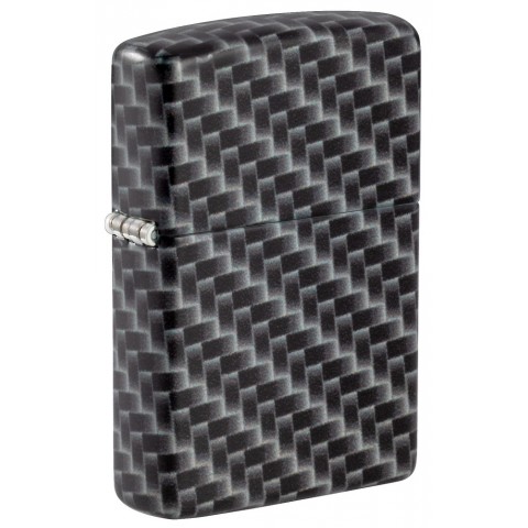Zippo Lighter 49356 Carbon Fiber Design